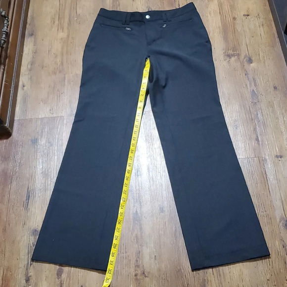 Athleta wool blend stretch hiking trouser pants charcoal gray - Picture 1 of 9